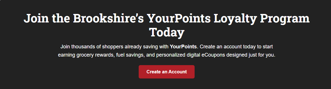 Join the Brookshire's YourPoints Loyalty Program Today